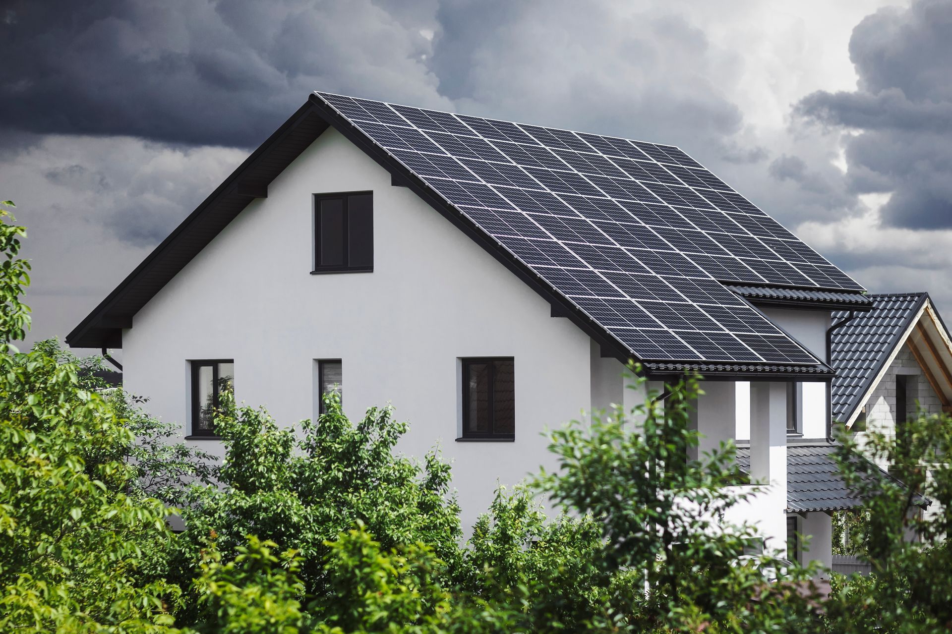 Eco friendly metal roof on a residential home in Minnesota