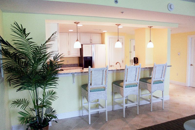 Condo 503 Kitchen and Island