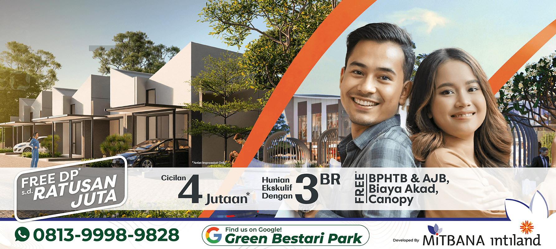 Green Bestari Park Perumahan Milenial Rumah Tangerang Green Casa