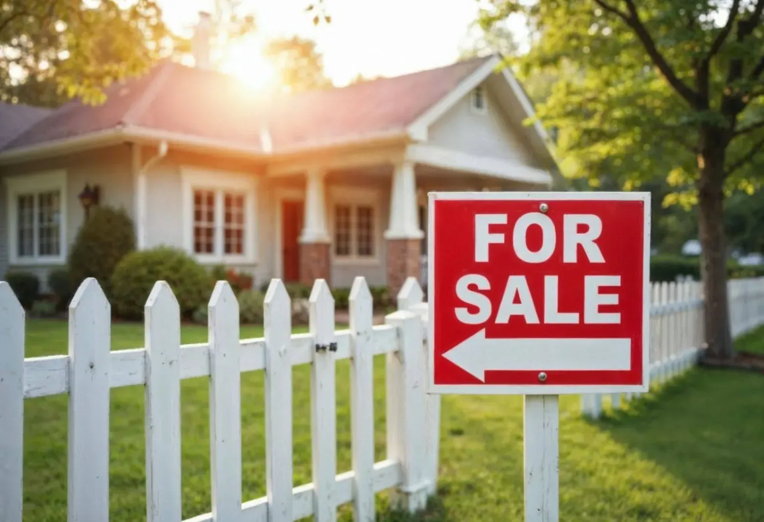 ilustrasi rumah dijual