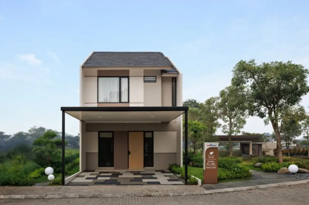 rumah minimalis di green bestari park tipe deluxe