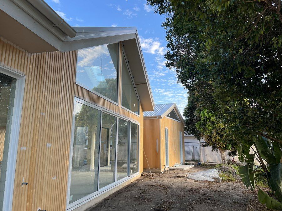 A House With a Lot of Windows is Being Built — Architectural Glass Solutions QLD in Cooroy, QLD
