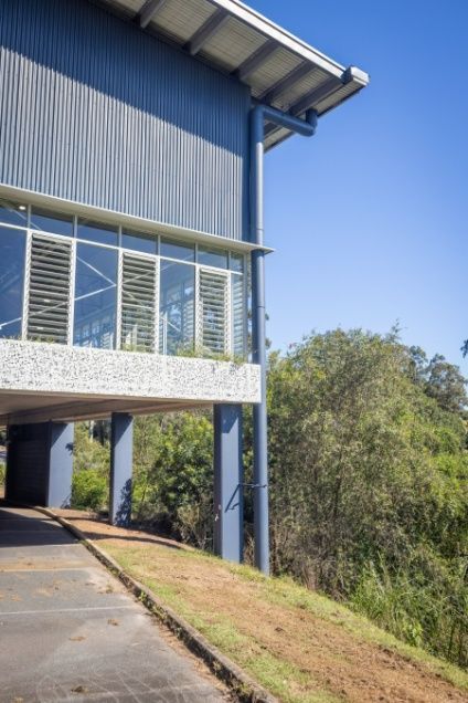 A Large Building With a Lot of Windows — Architectural Glass Solutions QLD in Cooroy, QLD