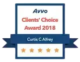 Avvo clients ' choice award 2018 curtis c. alfrey