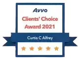 Avvo clients ' choice award 2021 curtis c altrey