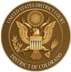 The seal of the united states district court of colorado