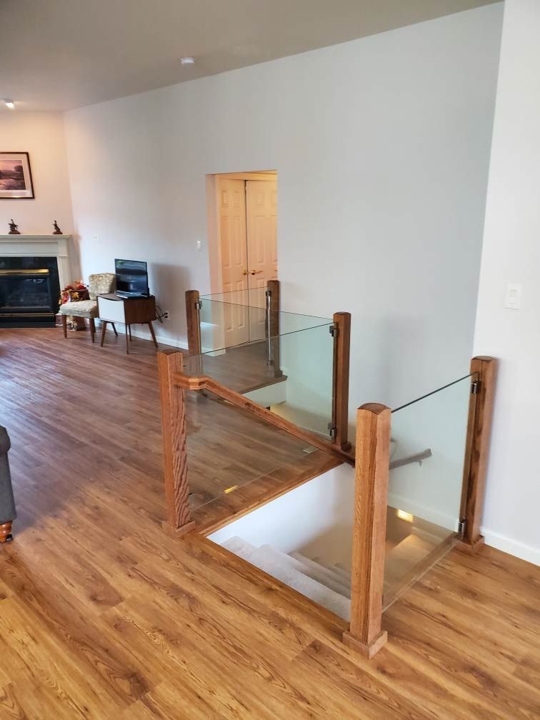 House Stairs — Cheyenne, WY — Glass Masters