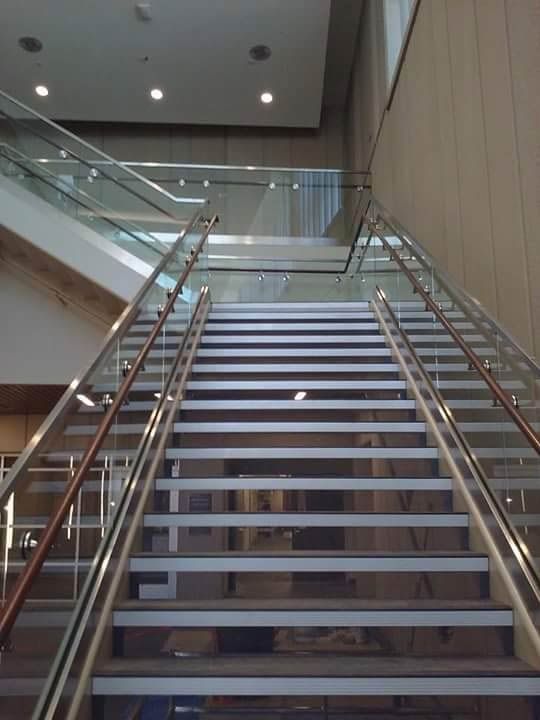 Glass Stairs — Cheyenne, WY — Glass Masters