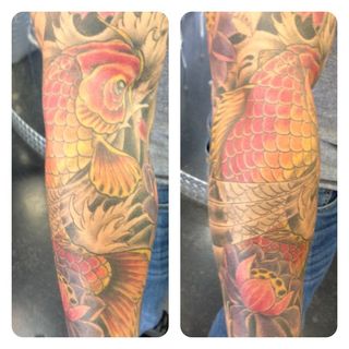 By Isaac at lastlegacytattoo In Fresno California 56hrs  rtattoo
