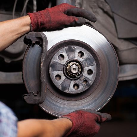Repairing Car Brake — Newark, OH — Mound City Tire & Auto Repair