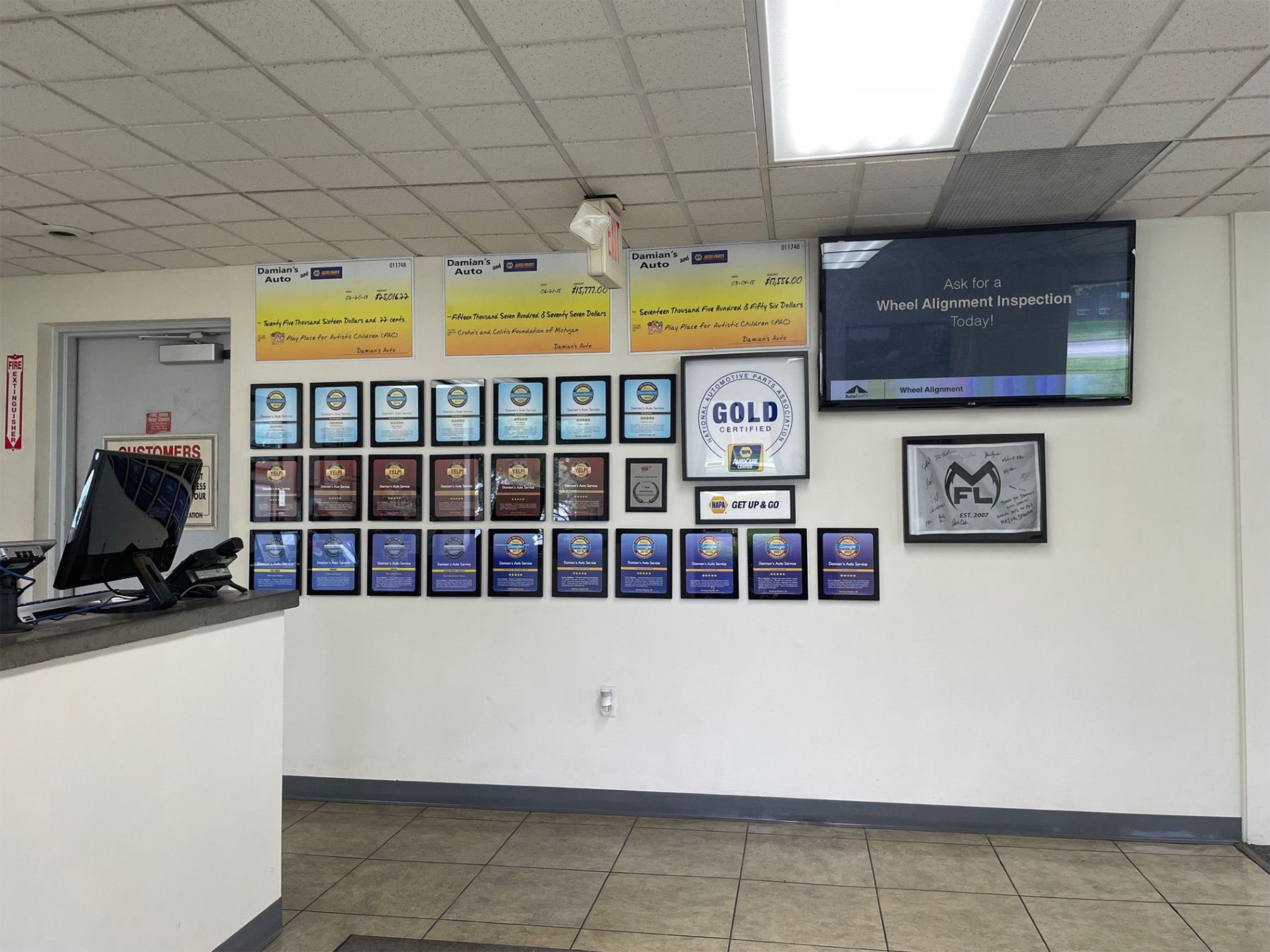 Our Awards - Damian's Auto Service