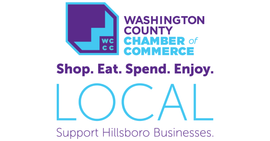 Logo for the Washington County Chamber of Commerce.