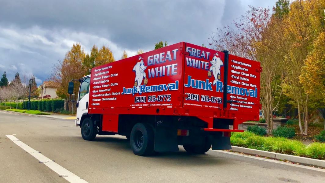Great White Junk Removal On The Go — Stockton, CA — Great White Junk Removal