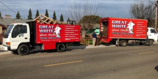 Junk Removal On Going — Stockton, CA — Great White Junk Removal