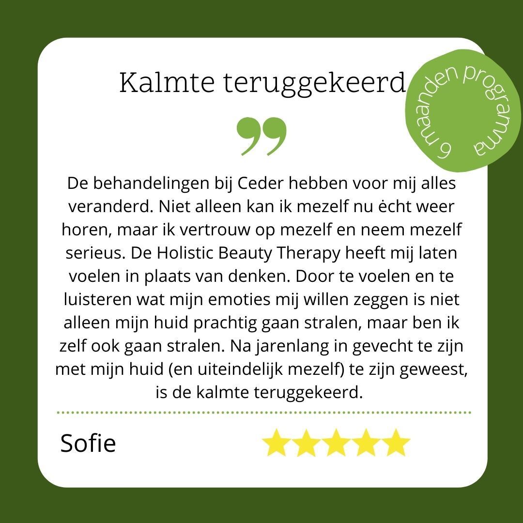 Holistisch Schoonheidsspecialiste review