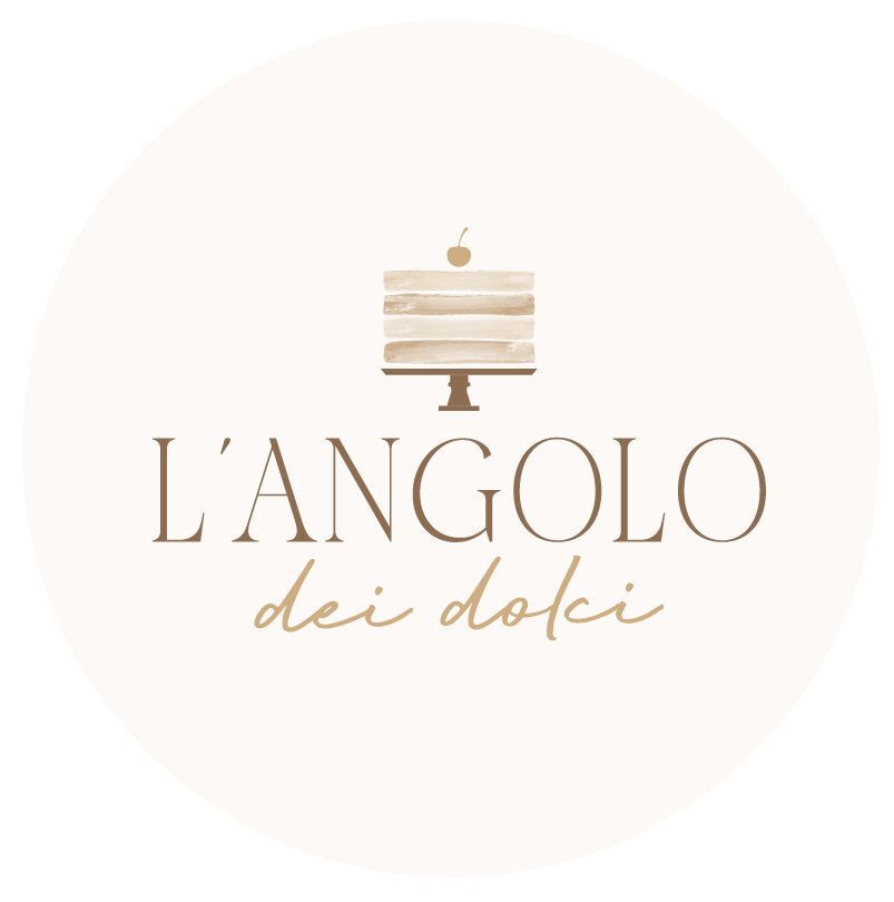 Logo: Cerchio beige con il nome del panificio 