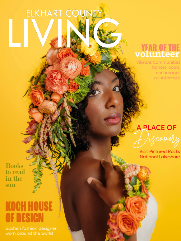 Front cover of Elkhart County Living- July 2024 edition