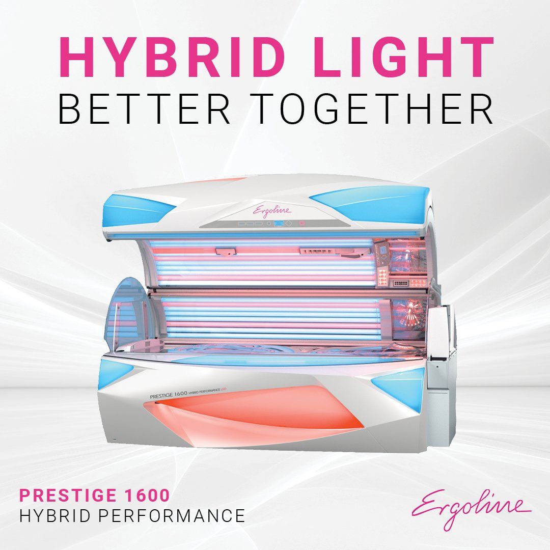 An advertisement for hybrid light better together prestige 1600 hybrid performance
