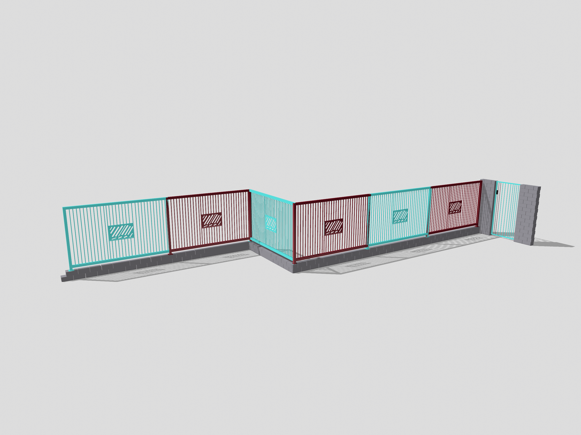 A man is welding a piece of metal on the floor.