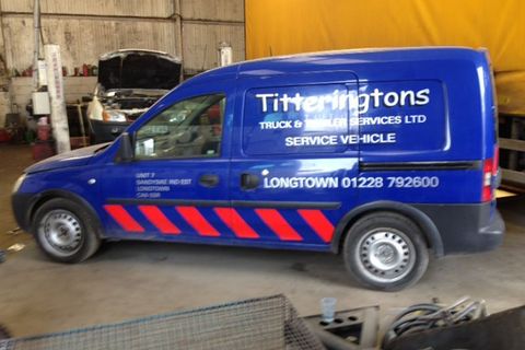 Titterington's Truck & Trailer Services Ltd mini van