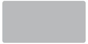 A gray rectangle with a rounded corner on a white background.