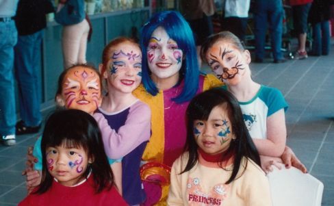 Face painting services for children in Brisbane