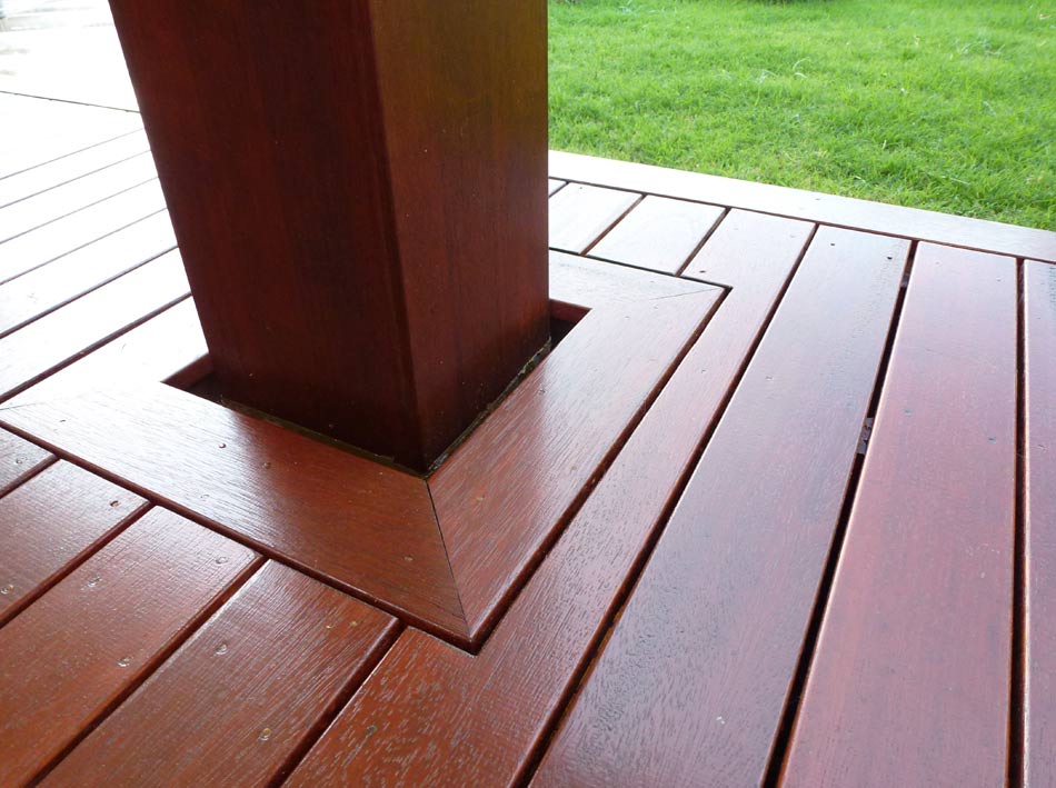 brown wood around support beam