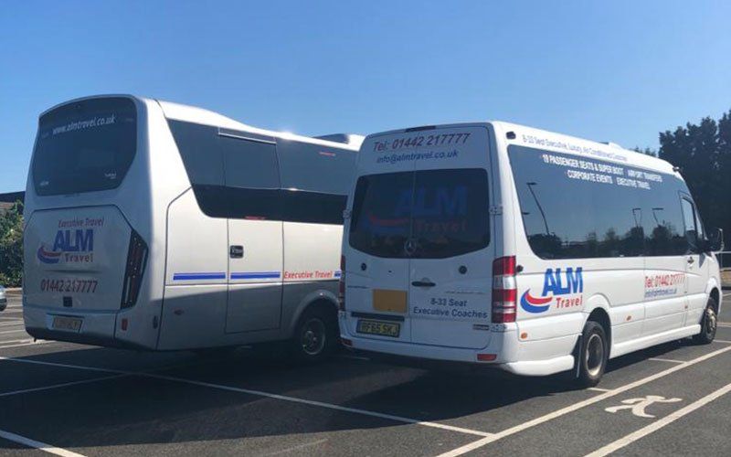 Coach companies Hemel Hempstead, London: ALM Travel