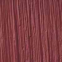 A close-up view of a deep, dusty rose paint texture with vertical, raised brushstroke lines.