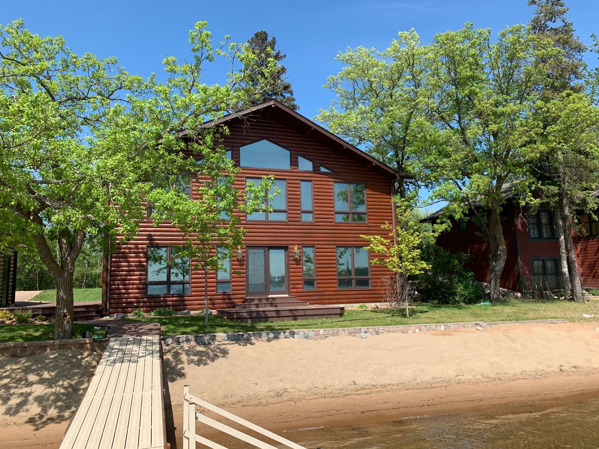Cabin – MN - Lifetime Staining and Log Restoration