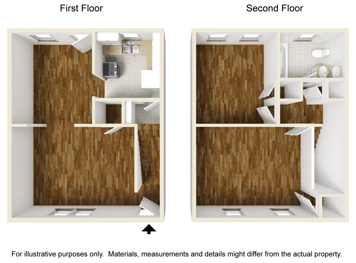 Classic American Floor Plan 3