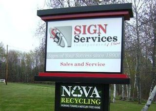 Black sign board — Business Signs in Stetson, ME