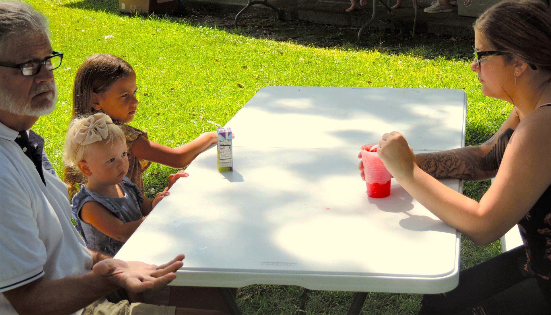 Where are our breadsticks? We were promised breadsticks...