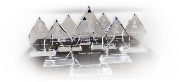 auto repair service awards | Payne's Automotive