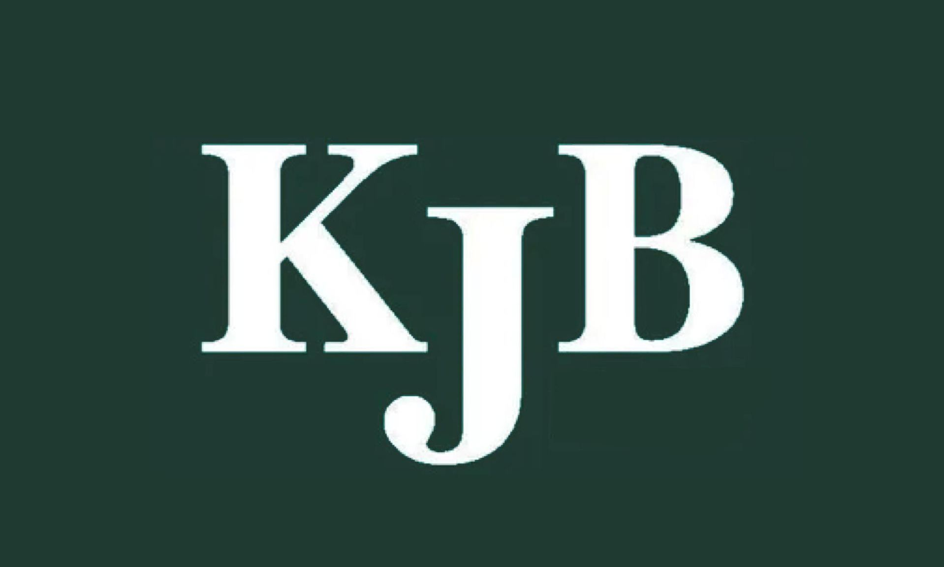 White initials 