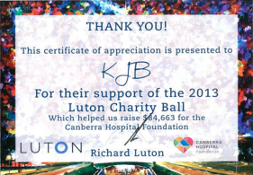 luton charity ball flyer