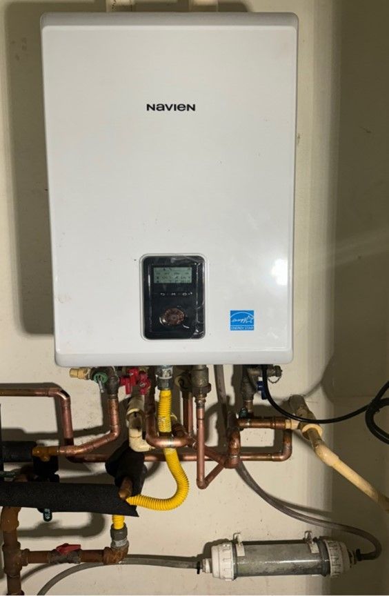 Tankless Water Heater Installation, Energy Savings