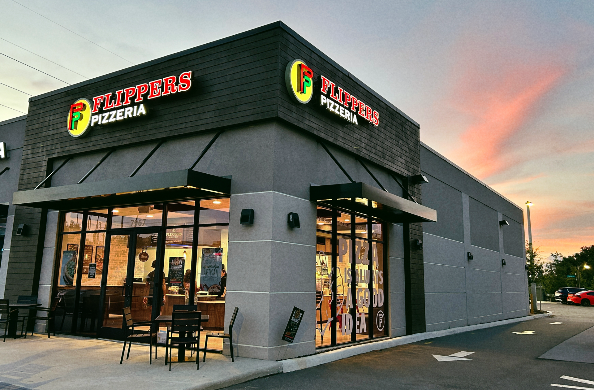 Flippers Pizza Co Storefront 