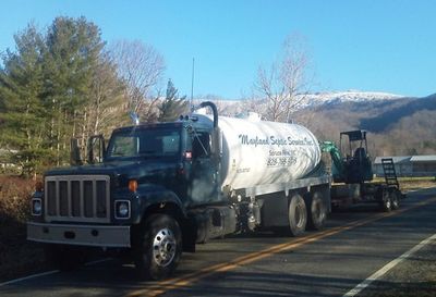 Commercial Septic Tank Services — Spruce Pine, NC — Mayland Septic Service, Inc.