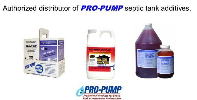 Pro-Pump Septic Tank Additives — Spruce Pine, NC — Mayland Septic Service, Inc.