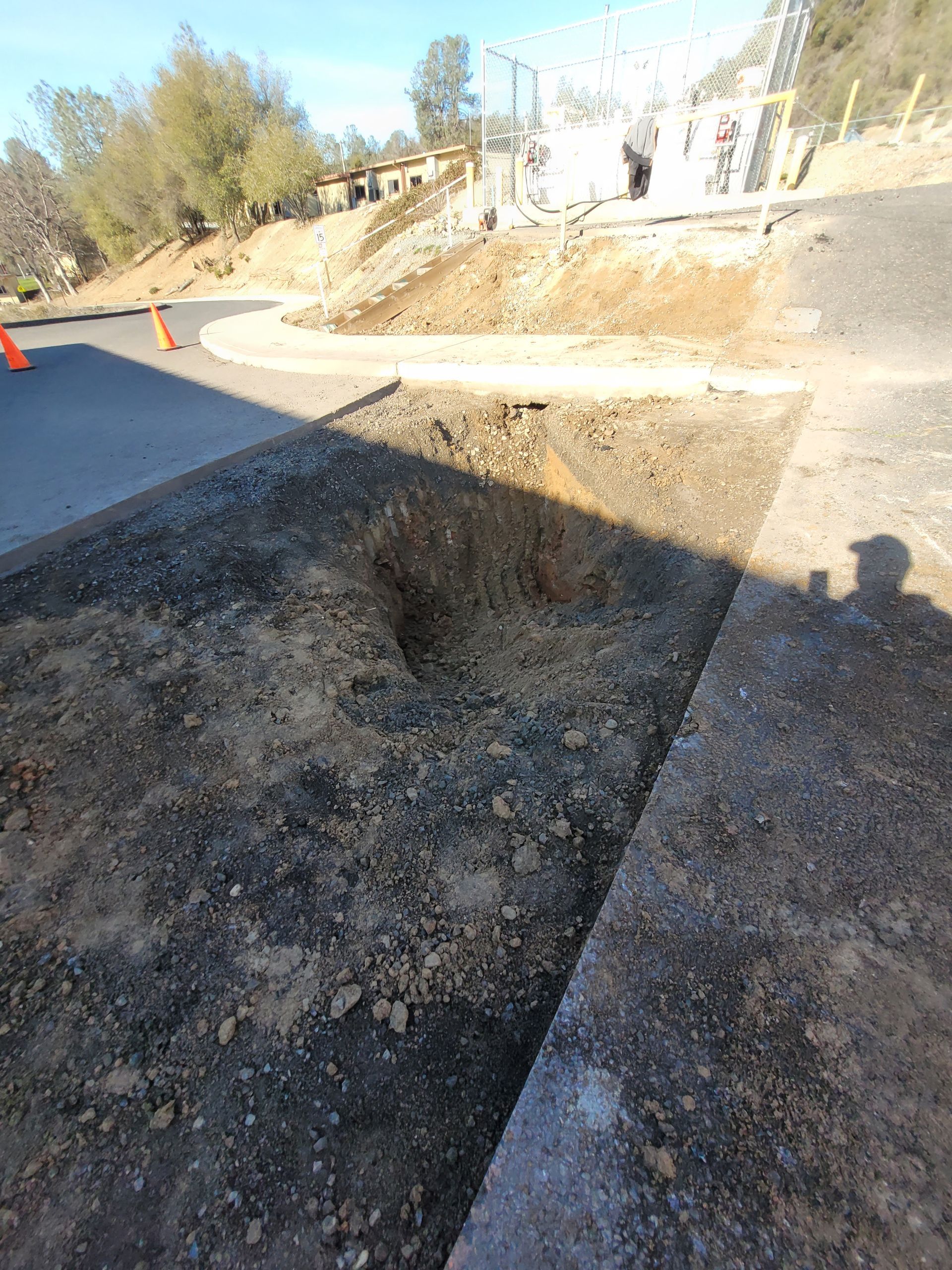 Before Asphalt — Groveland, CA — Ken's Asphalt