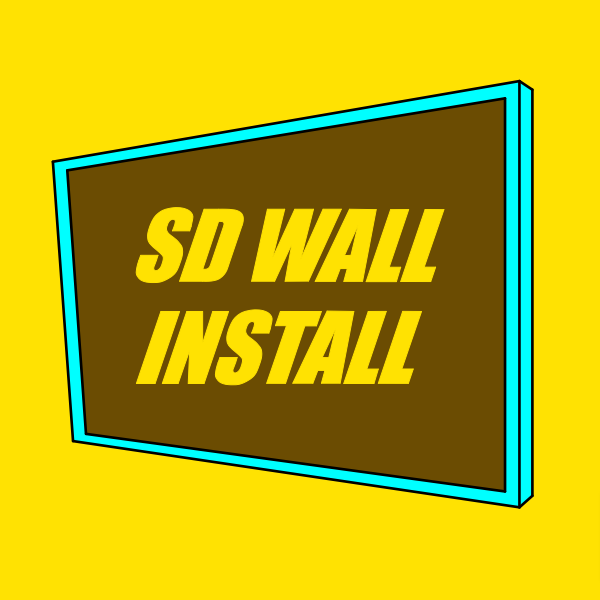 SD Wall Install Logo