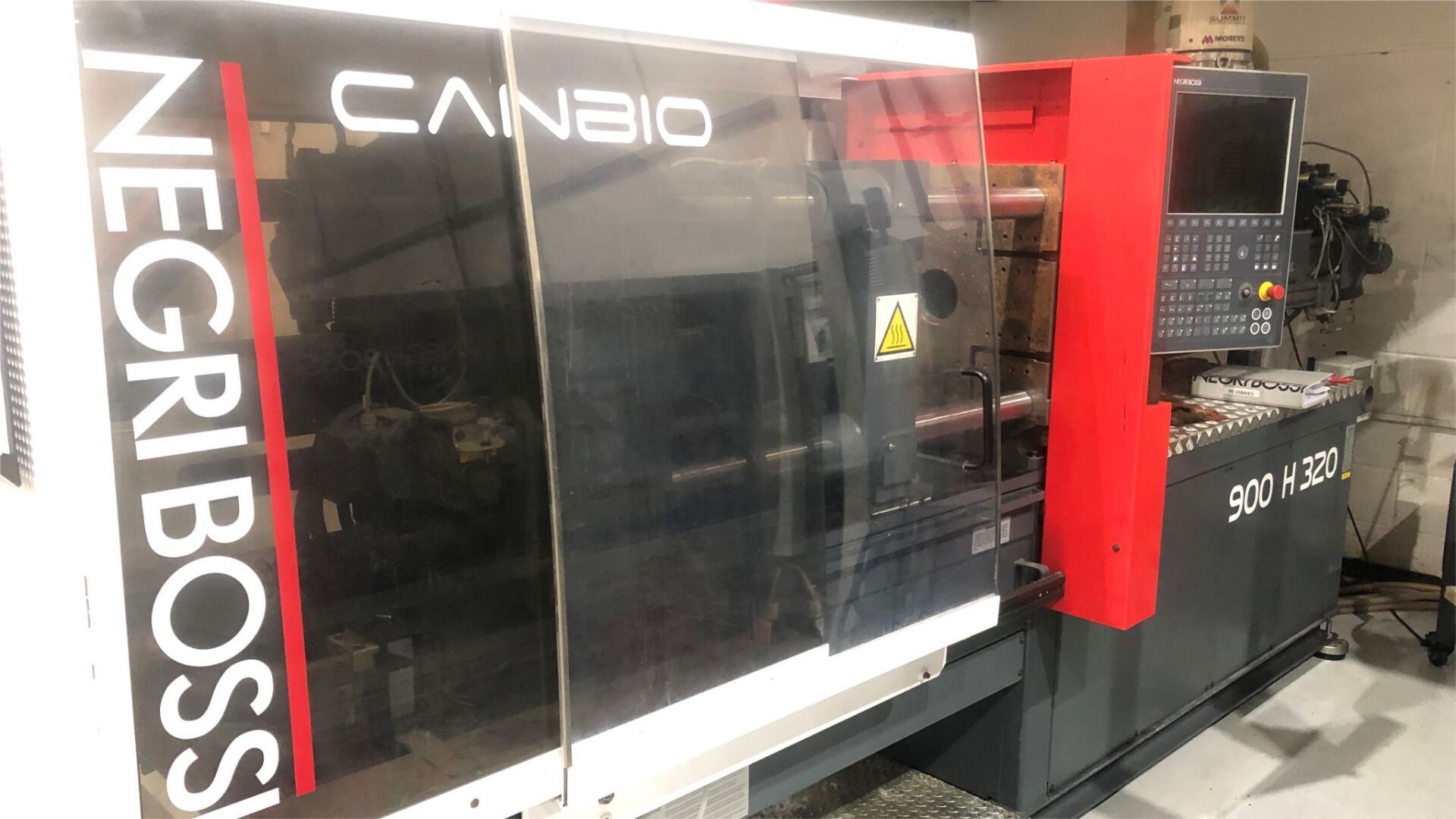 New injection moulding machine from Negri Bossi at TCB Arrow