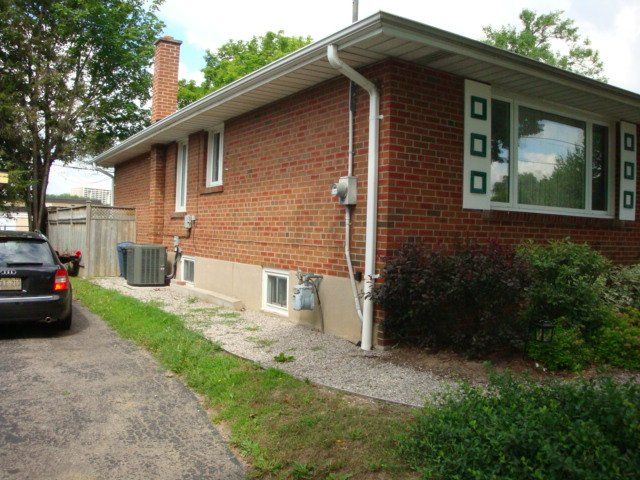 exterior waterproofing services toronto by drainworks plumbing before photo
