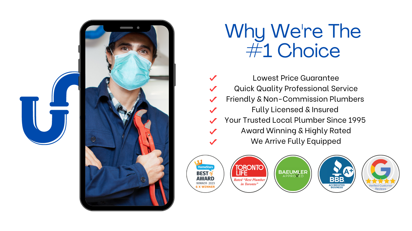 A man wearing a mask is holding a wrench next to a cell phone.