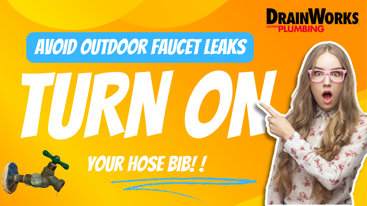 Avoid Outdoor Faucet Leaks - Turn On Your Hose Bib