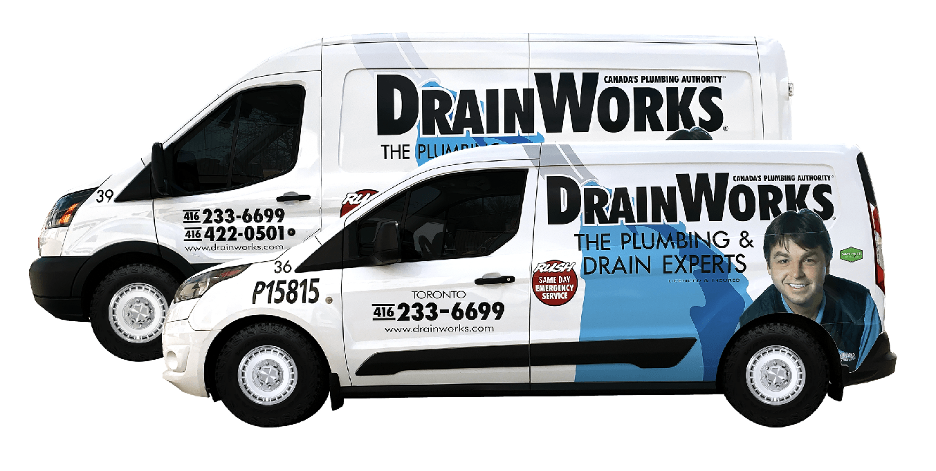 DrainWorks Plumbing Toronto Plumbers Van
