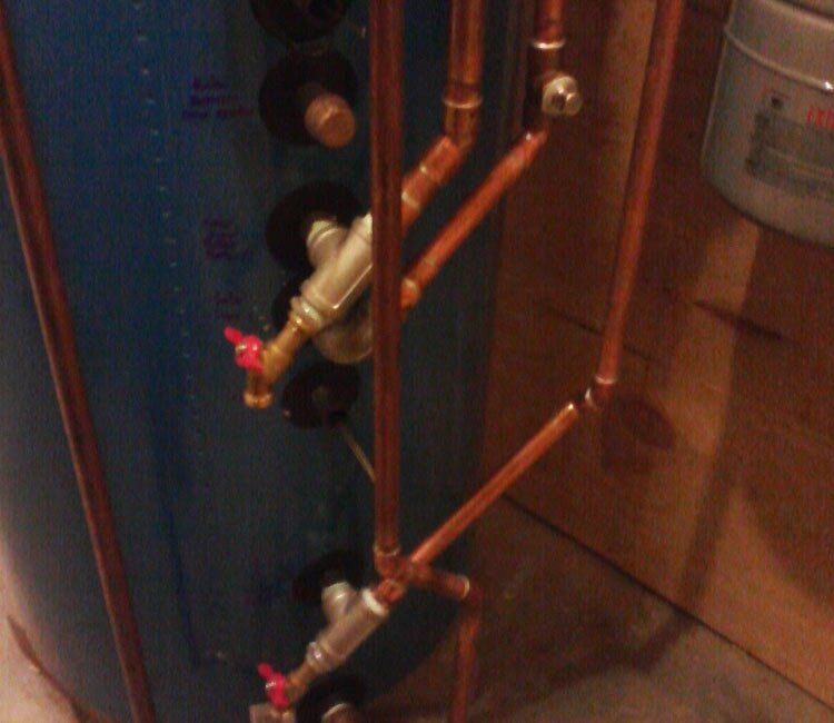 Connection of Heating System — Plumbing in Vernon, VT