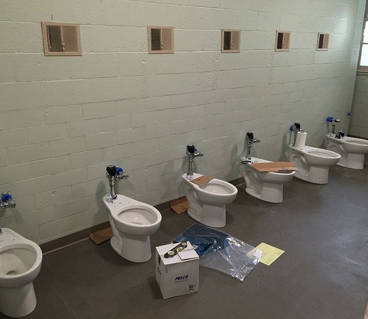 Public Toilet Room — Plumbing in Vernon, VT