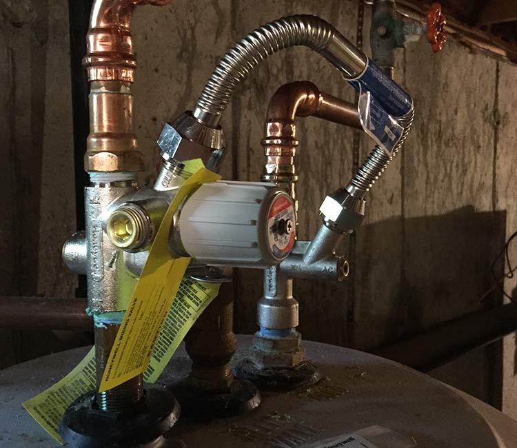 Thermostatic Mixing Valve — Plumbing in Vernon, VT
